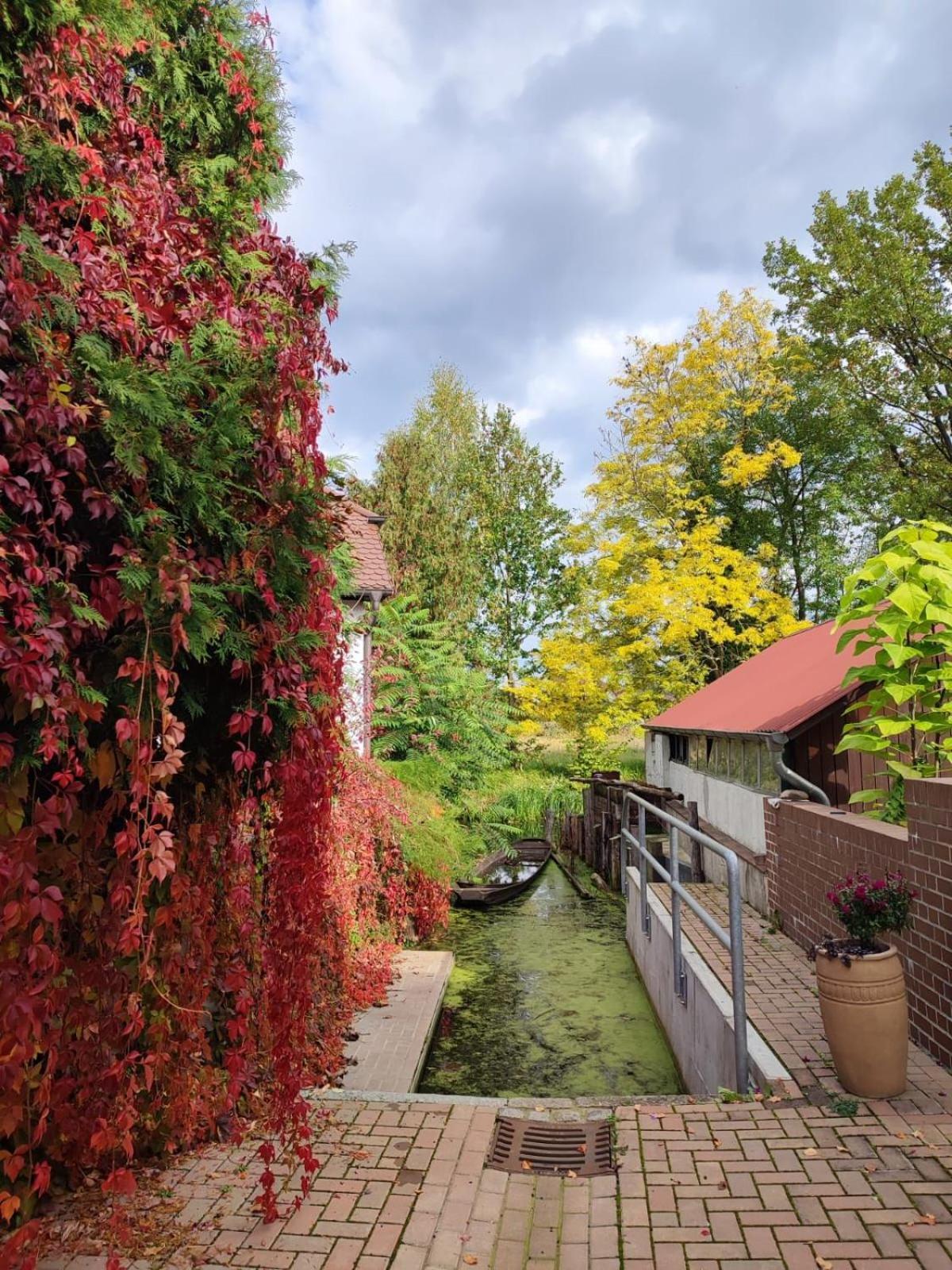 Pension Am Stadtgraben Hotel Lubbenau Bagian luar foto
