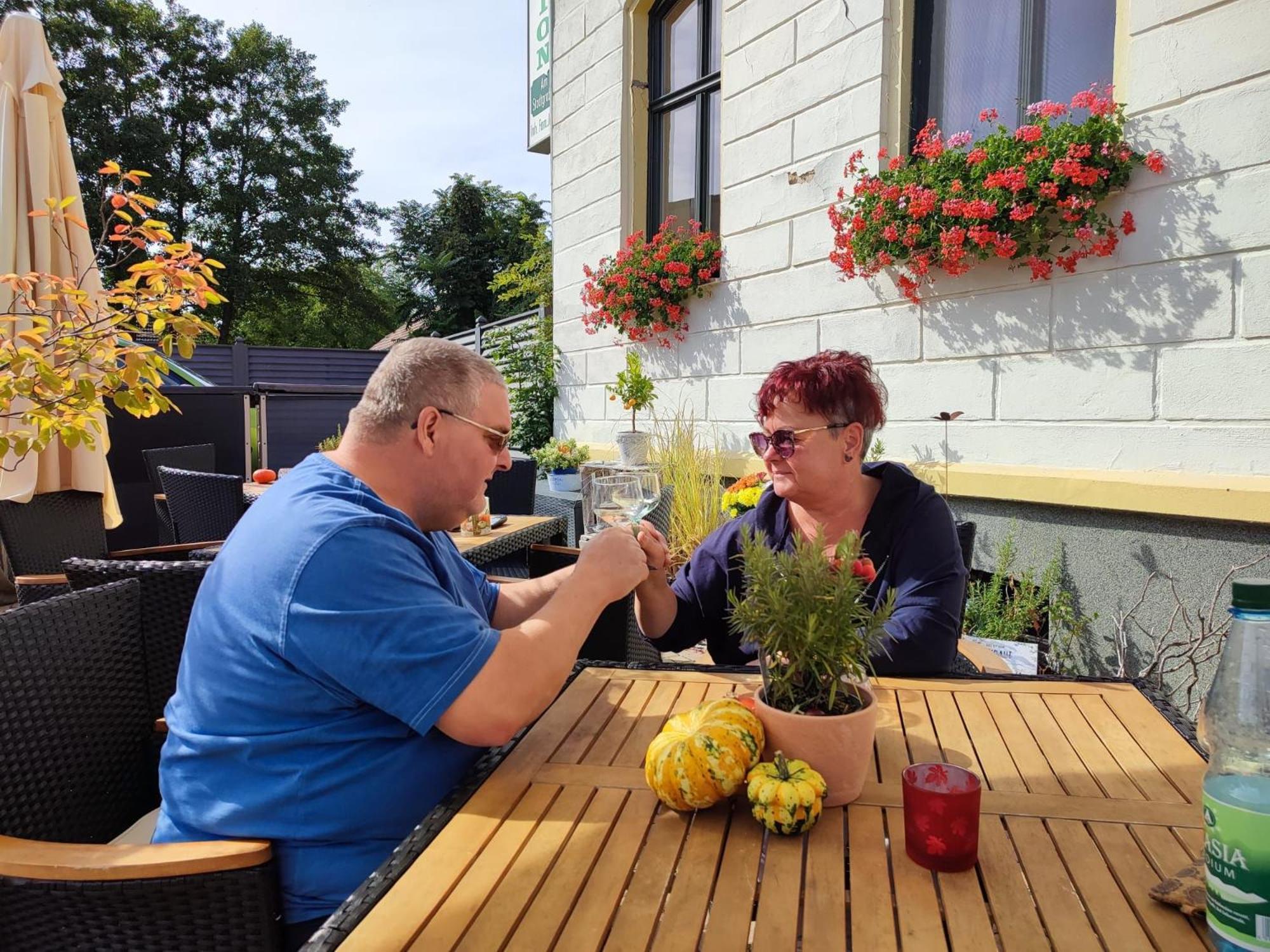 Pension Am Stadtgraben Hotel Lubbenau Bagian luar foto